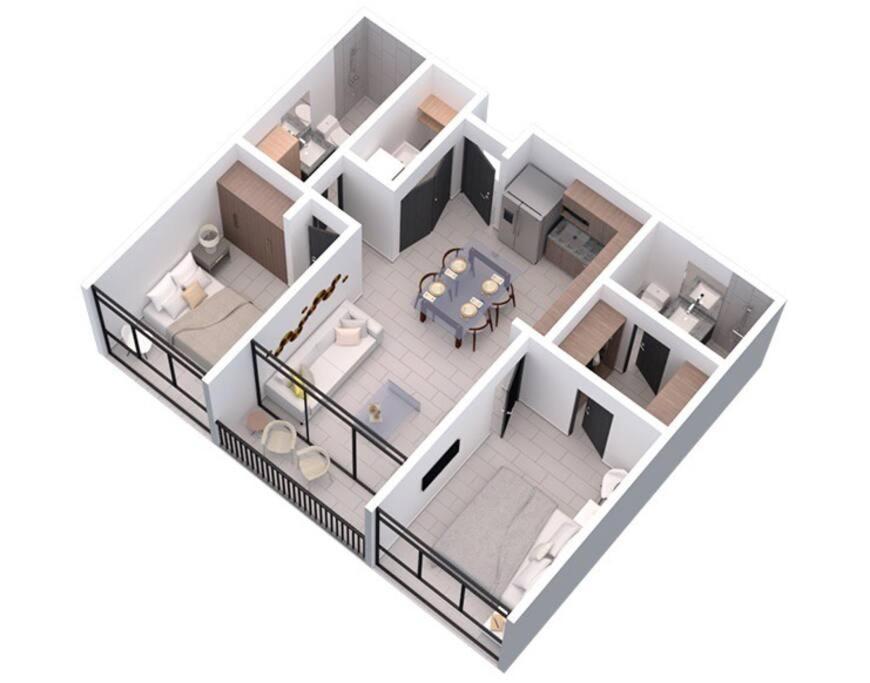 Avitat Joy City &Volcano View 2Brm Pool &Gym سان سلفادور المظهر الخارجي الصورة
